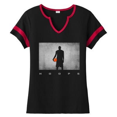 Basketball Ladies Halftime Notch Neck Tee