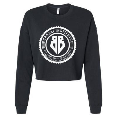 Banzai Cropped Pullover Crew