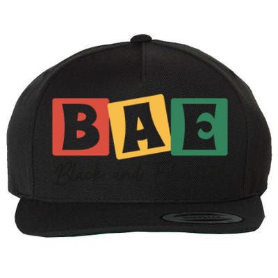 Bae Black And Educated Black History Month Wool Snapback Cap