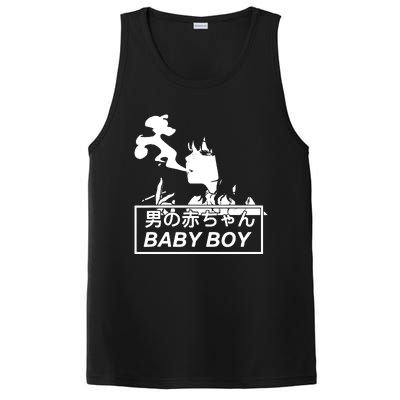 Baby Boy Aesthetic Vaporwave Anime PosiCharge Competitor Tank