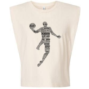 Basketball Garment-Dyed Women's Muscle Tee