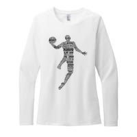 Basketball Womens CVC Long Sleeve Shirt