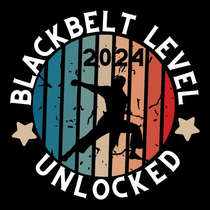 Black Belt Achievement Gift Martial Artskarate Performance Shirt