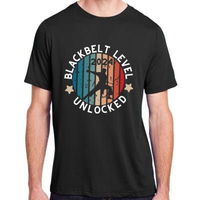 Black Belt Achievement Gift Martial Artskarate Adult ChromaSoft Performance T-Shirt