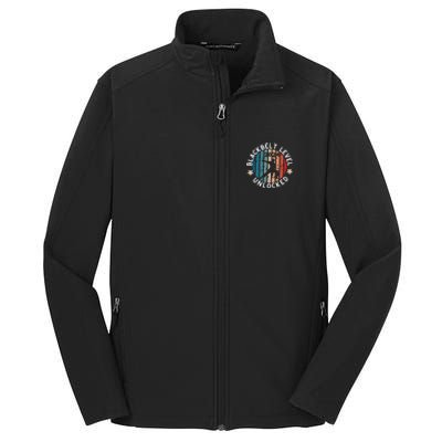 Black Belt Achievement Gift Martial Artskarate Core Soft Shell Jacket