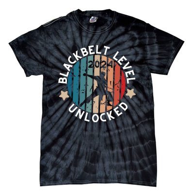 Black Belt Achievement Gift Martial Artskarate Tie-Dye T-Shirt