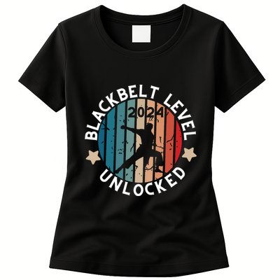 Black Belt Achievement Gift Martial Artskarate Womens T-Shirt
