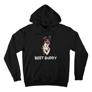 Best Buddy Australian Shepherd Dog Design Aussie Hoodie