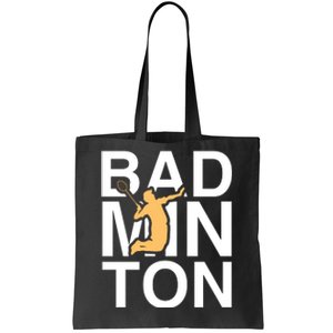 Badmintion Tote Bag