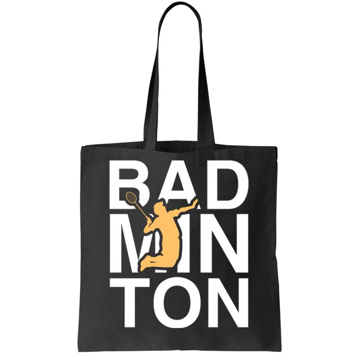 Badmintion Tote Bag