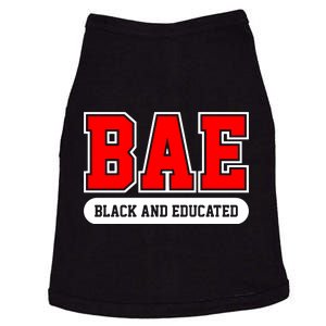 Bae Black And Educated Black Women Educated Black Woman Black History Month Doggie Tank