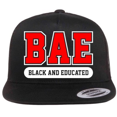 Bae Black And Educated Black Women Educated Black Woman Black History Month Flatbill Hat
