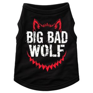 Big Bad And Wolf Costume Funny Wolves Werewolf Cool Dog Doggie Tank