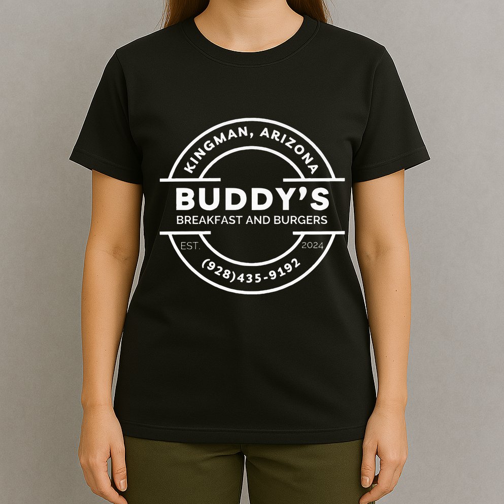 BuddyS Breakfast And Burgers Local Kingman Merch! T-Shirt