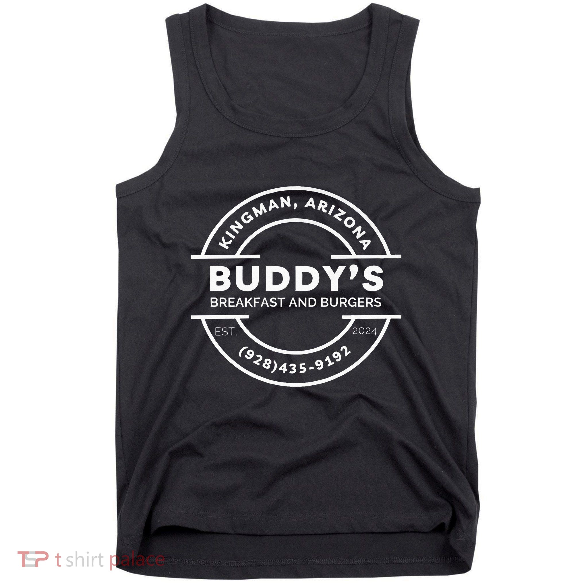 BuddyS Breakfast And Burgers Local Kingman Merch! Tank Top