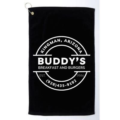 BuddyS Breakfast And Burgers Local Kingman Merch! Golf Towel