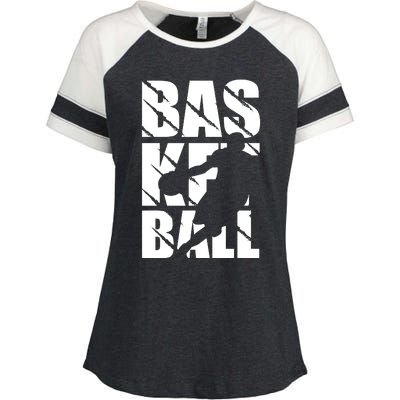 Basketball Enza Ladies Jersey Colorblock Tee