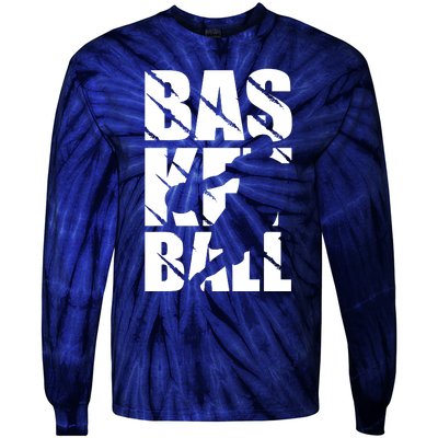 Basketball Tie-Dye Long Sleeve Shirt