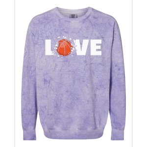 Basketball Colorblast Crewneck Sweatshirt