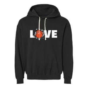 Basketball Garment-Dyed Fleece Hoodie