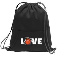 Basketball Sweatshirt Cinch Pack Bag