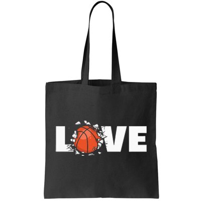 Basketball Tote Bag