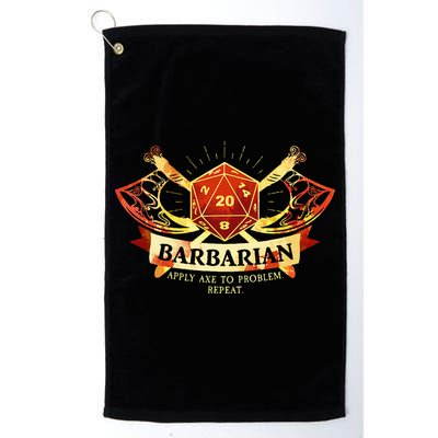 Barbarian Golf Towel