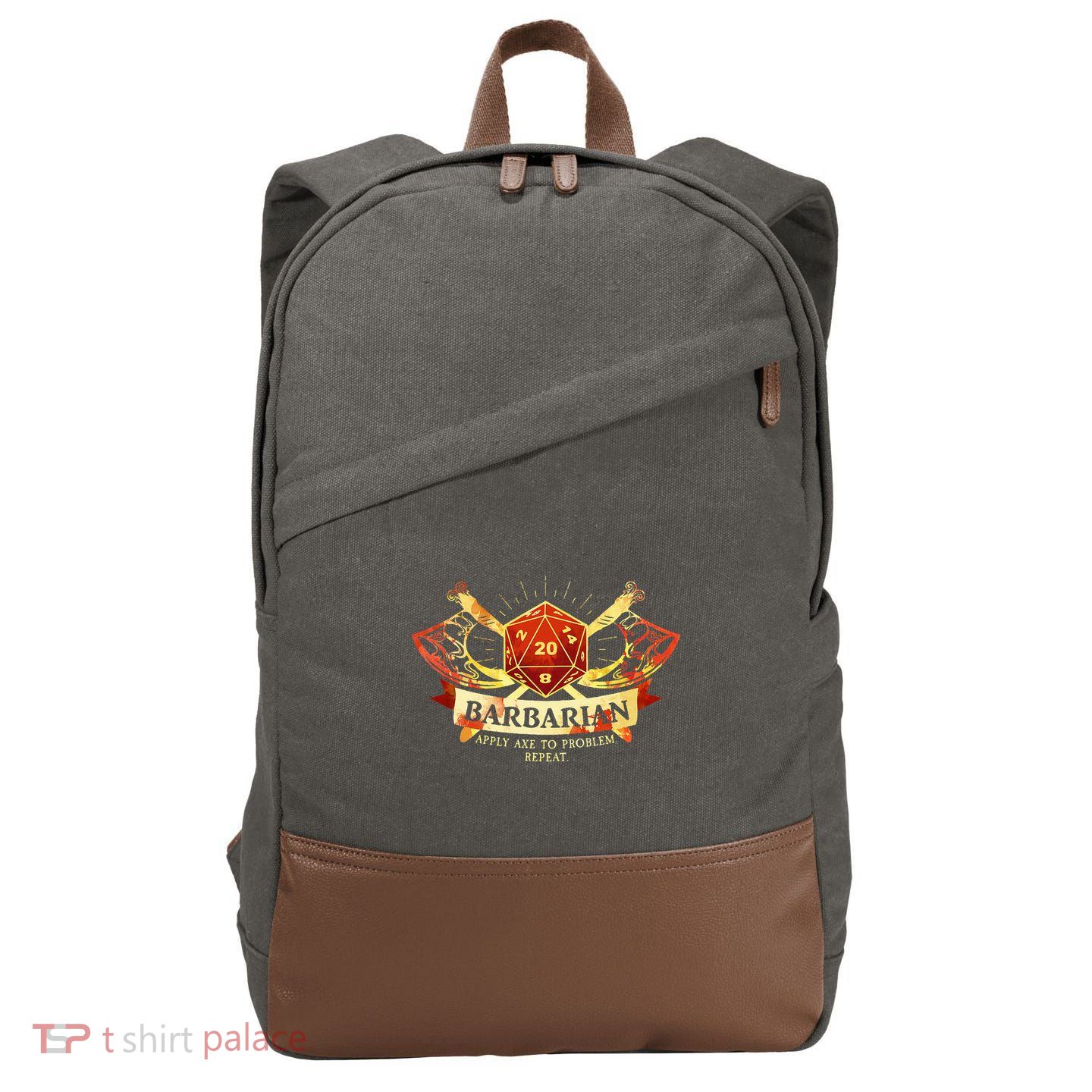 Barbarian Cotton Canvas Backpack