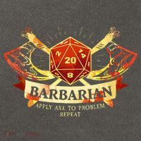 Barbarian Cotton Canvas Backpack