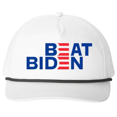 Beat Biden Anti Democrat Pro Republican President 2024 Snapback Five-Panel Rope Hat