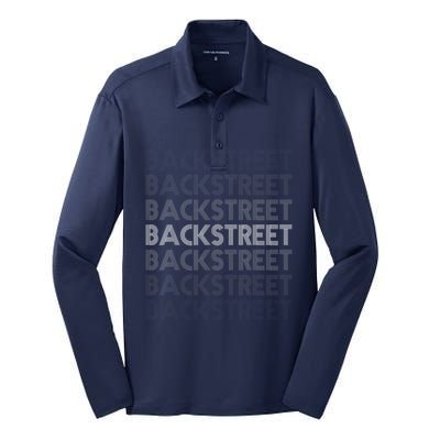 BACKSTREET Silk Touch Performance Long Sleeve Polo