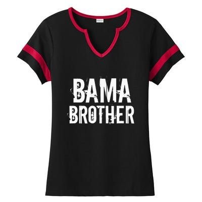 Bama Brother Alabama Shoals Birmingham Tuscaloosa Southern Ladies Halftime Notch Neck Tee