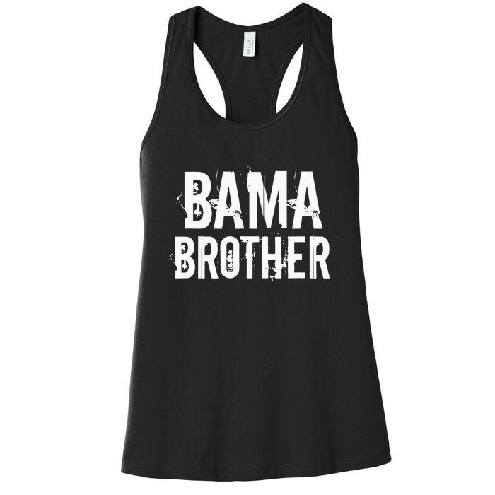 Bama Brother Alabama Shoals Birmingham Tuscaloosa Southern Women's Racerback Tank