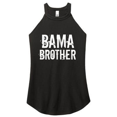 Bama Brother Alabama Shoals Birmingham Tuscaloosa Southern Women's Perfect Tri Rocker Tank