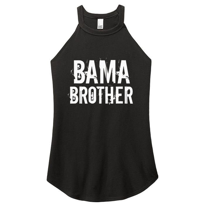 Bama Brother Alabama Shoals Birmingham Tuscaloosa Southern Women's Perfect Tri Rocker Tank