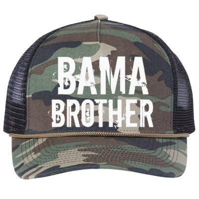 Bama Brother Alabama Shoals Birmingham Tuscaloosa Southern Retro Rope Trucker Hat Cap