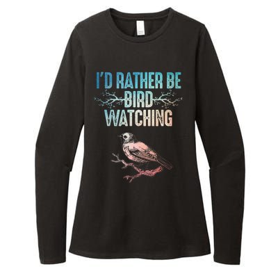 Best Birdwatching Art For Women Birding Nerd Womens CVC Long Sleeve Shirt