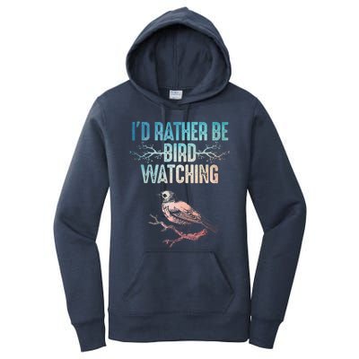 Best Birdwatching Art For Women Birding Nerd Women's Pullover Hoodie