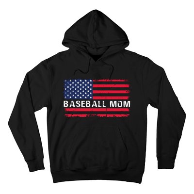 BaseballMomFlagDesign Hoodie