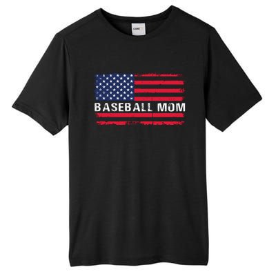 BaseballMomFlagDesign Tall Fusion ChromaSoft Performance T-Shirt