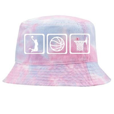 Basketball Tie-Dyed Bucket Hat