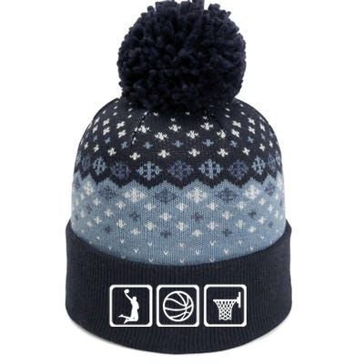 Basketball The Baniff Cuffed Pom Beanie