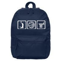 Basketball 16 in Basic Backpack