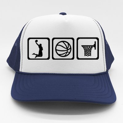 Basketball Trucker Hat