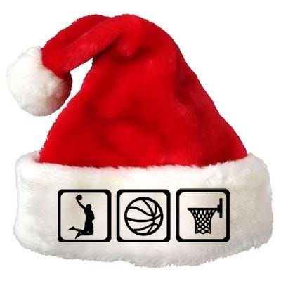 Basketball Premium Christmas Santa Hat