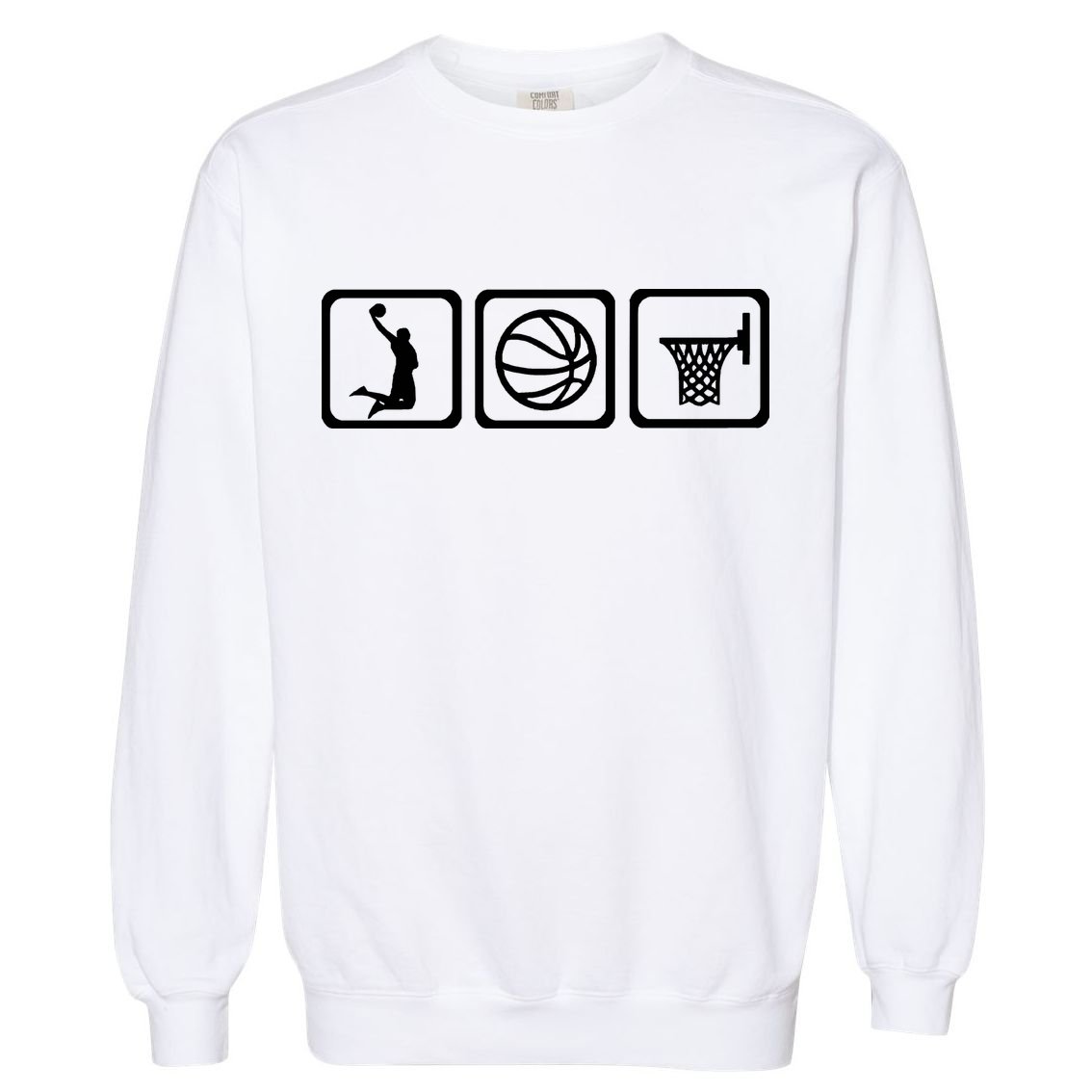 Basketball Garment-Dyed Sweatshirt