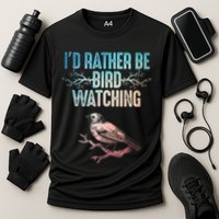 Best Birdwatching Art For Birding Nerd Bird Lovers Performance Shirt