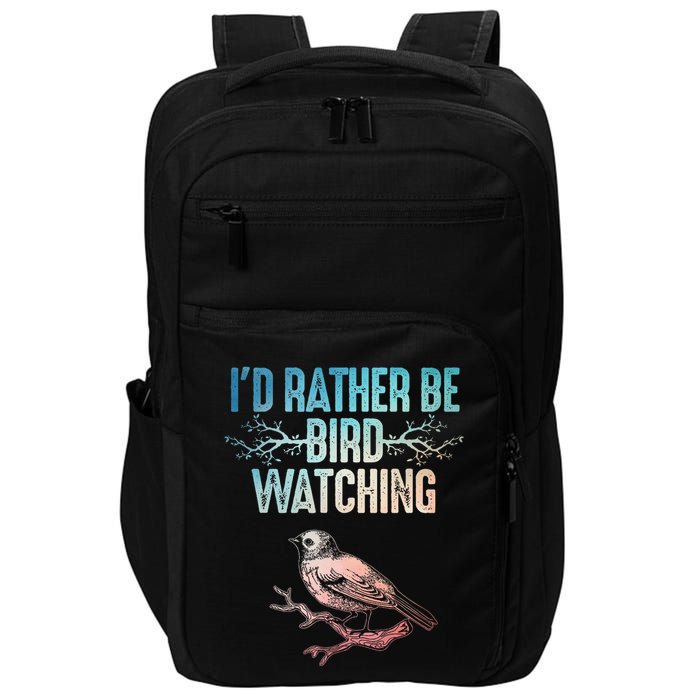Best Birdwatching Art For Birding Nerd Bird Lovers Impact Tech Backpack
