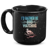 Best Birdwatching Art For Birding Nerd Bird Lovers 15oz Campfire Ceramic Mug