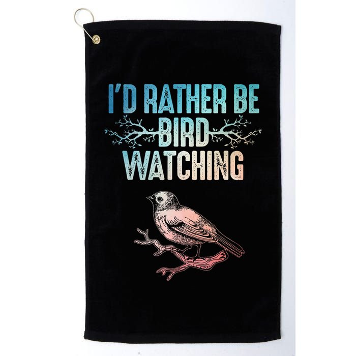 Best Birdwatching Art For Birding Nerd Bird Lovers Golf Towel